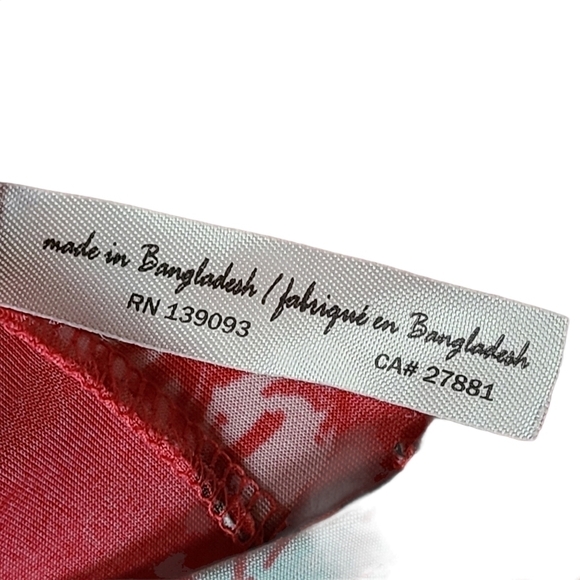 2 Dye 4 red yellow white floral maxi long flared dress - Picture 14 of 16